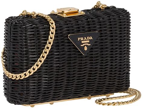 prada clutch bags uk|prada wicker clutch.